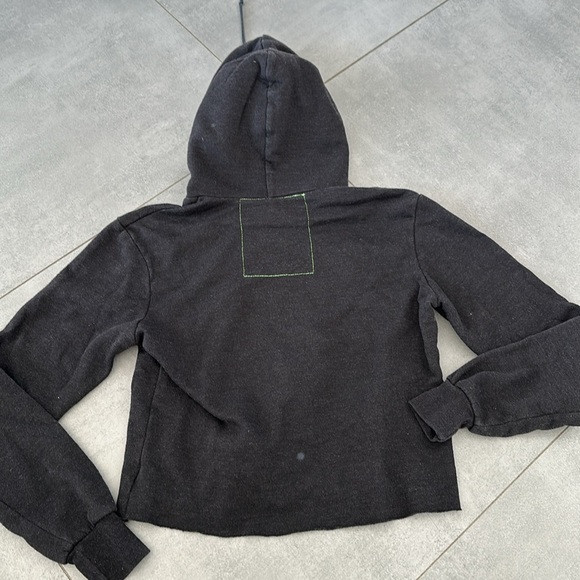 Aviator Nation cropped hoodie, XS - Picture 4 of 4